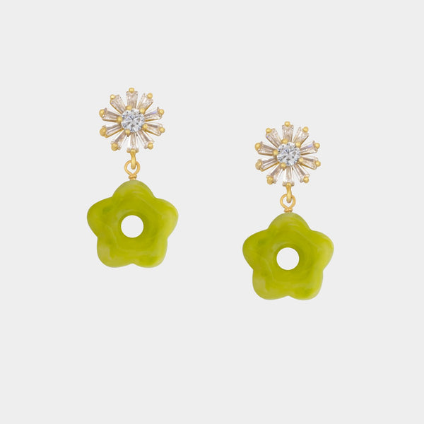 Bethany Tiny Floral Earrings