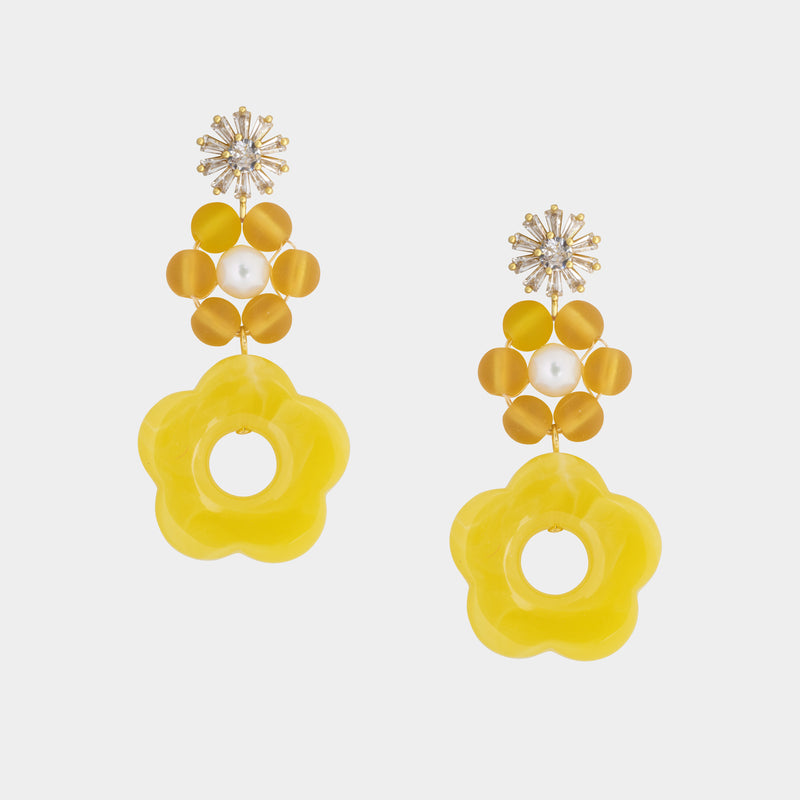 Bethany Twins Floral Earrings