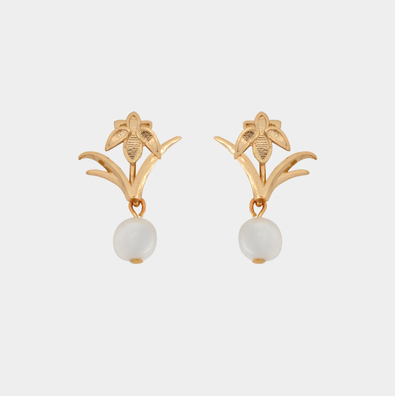Iris pearl Earrings