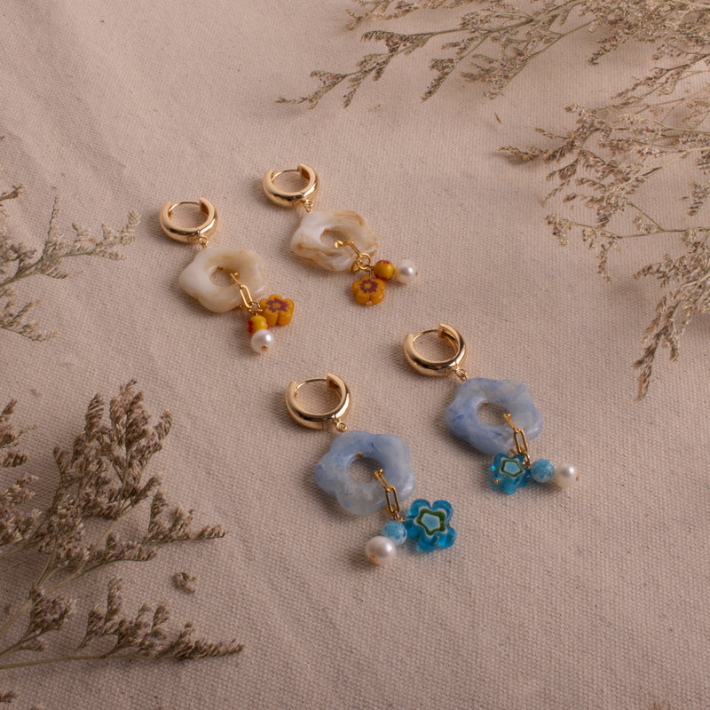 Rachel Floral Earrings