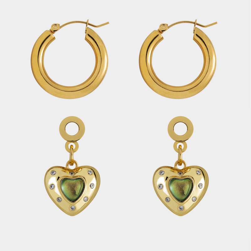 Ami Charm Earrings