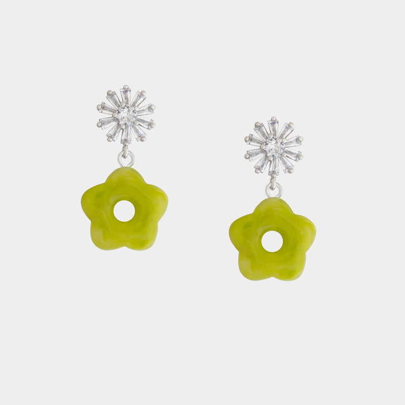 Bethany Tiny Floral Earrings