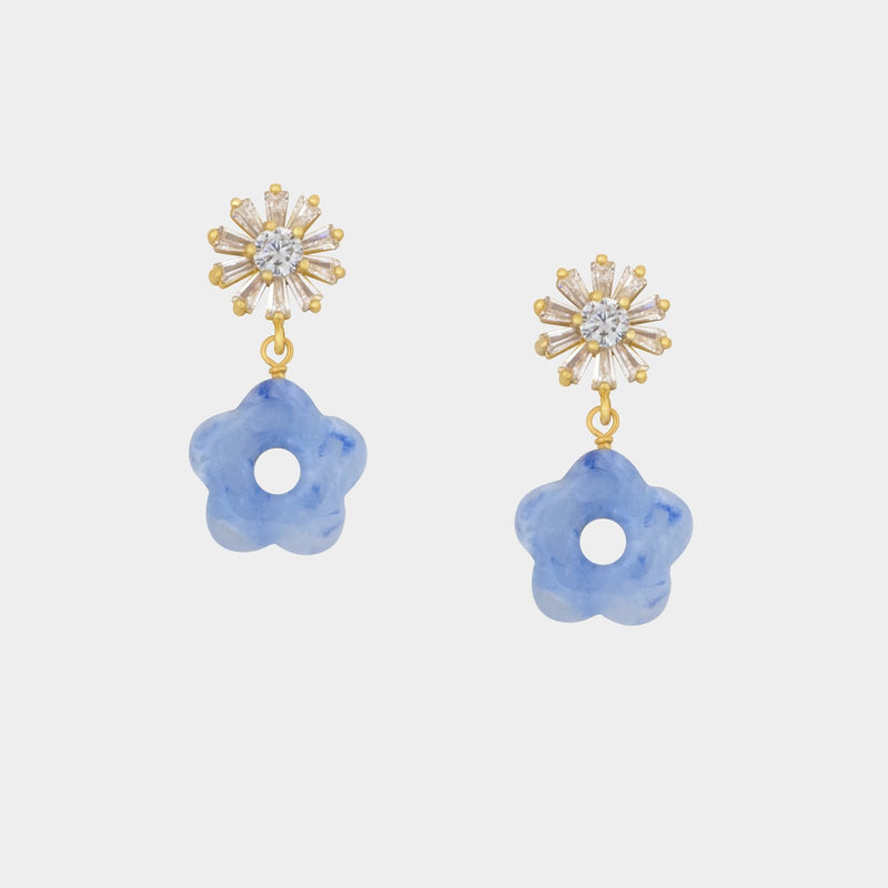 Bethany Tiny Floral Earrings