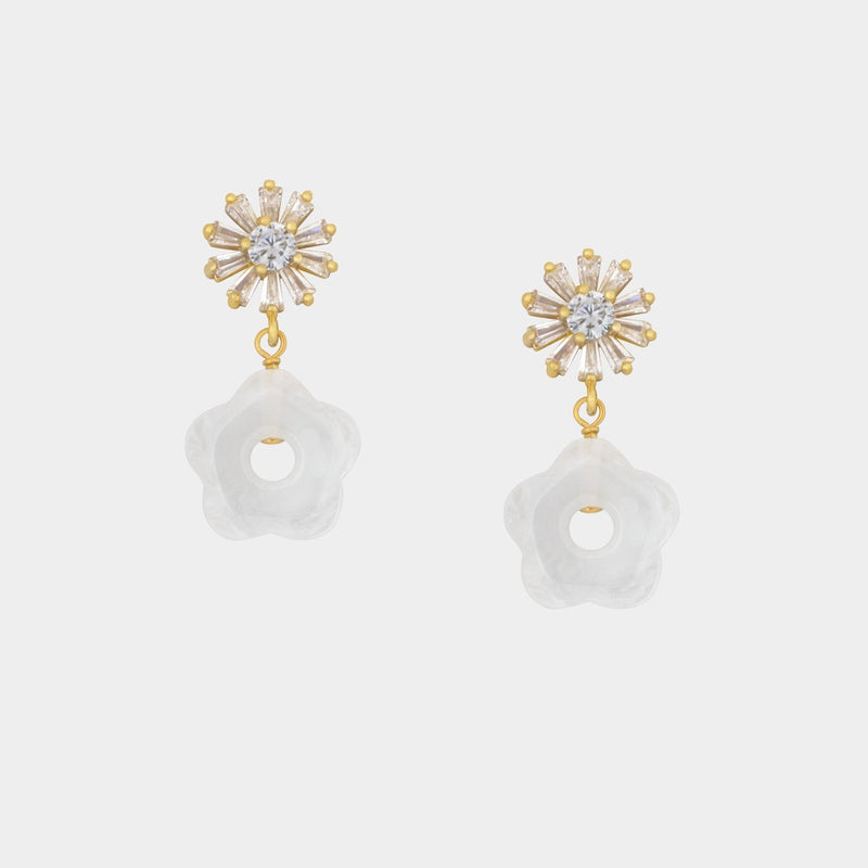 Bethany Tiny Floral Earrings