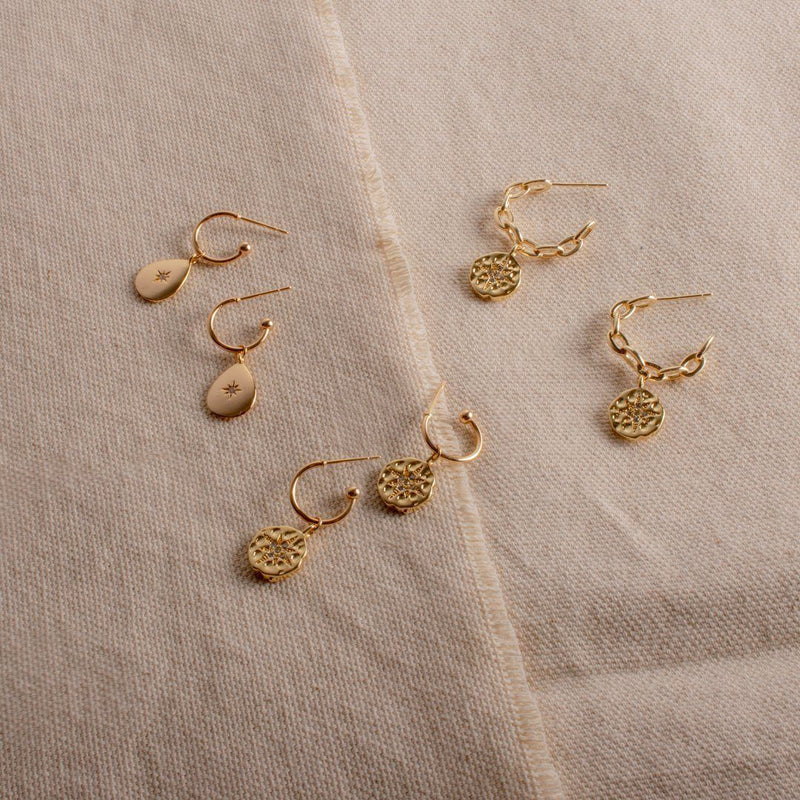 Aliyah Coin Earrings