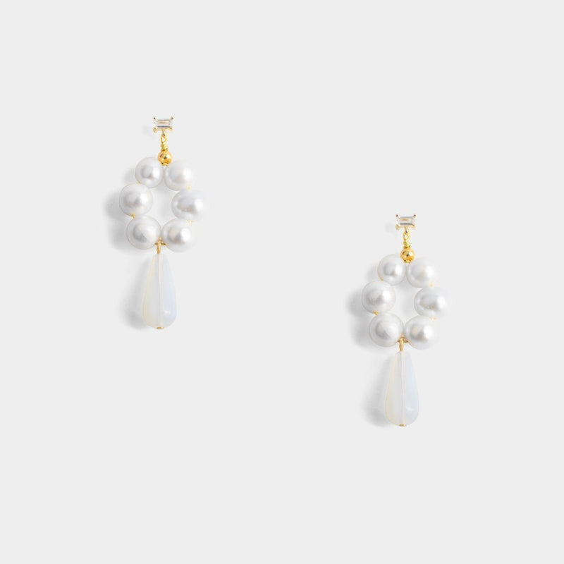 Gia floral drop Earrings