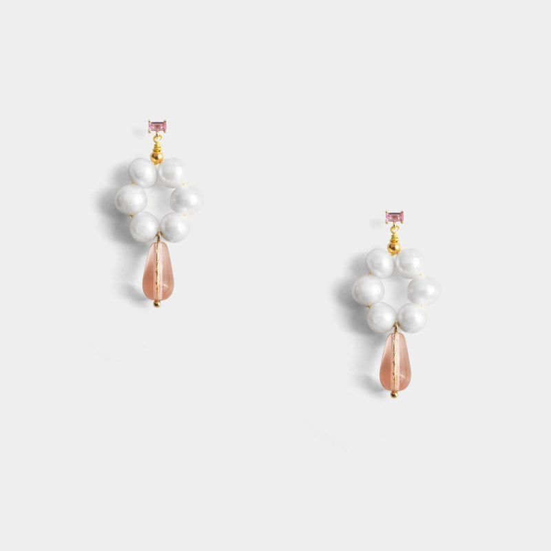 Gia floral drop Earrings