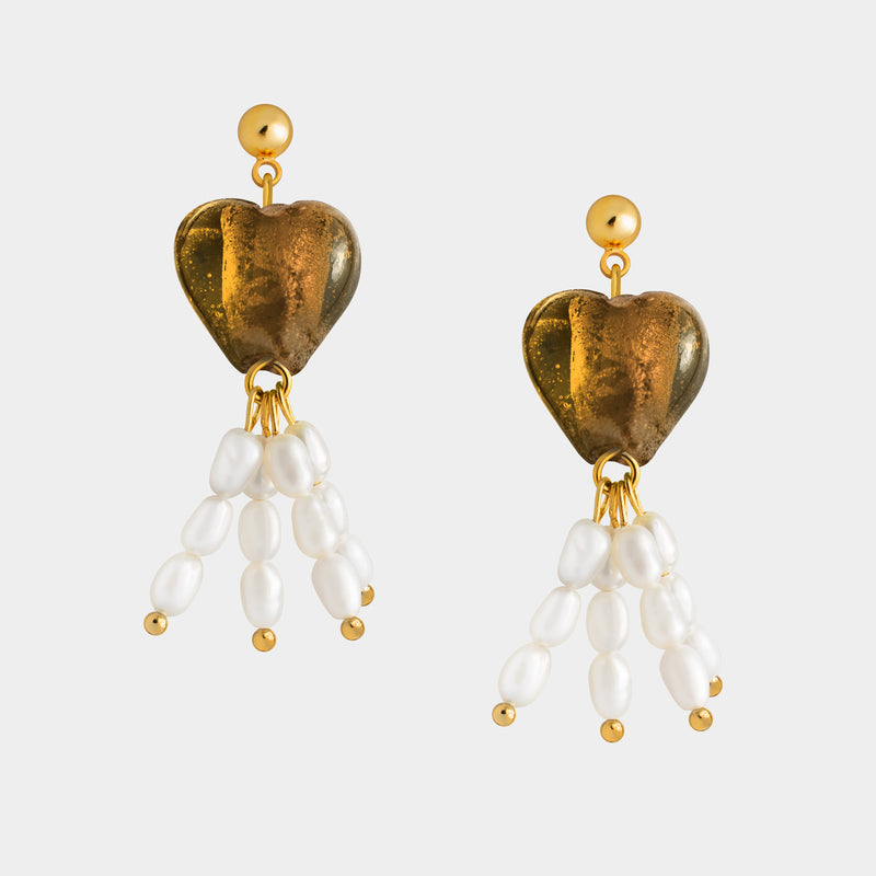 Ginny Heart Earrings