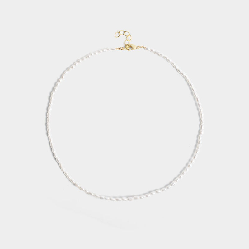 Avah Rice Pearl Choker