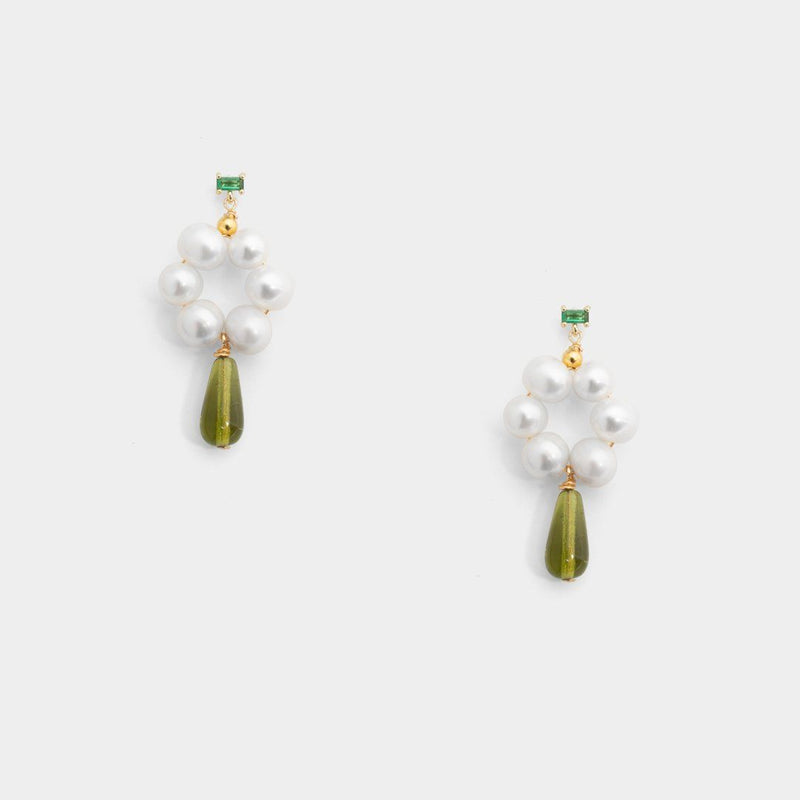 Gia floral drop Earrings