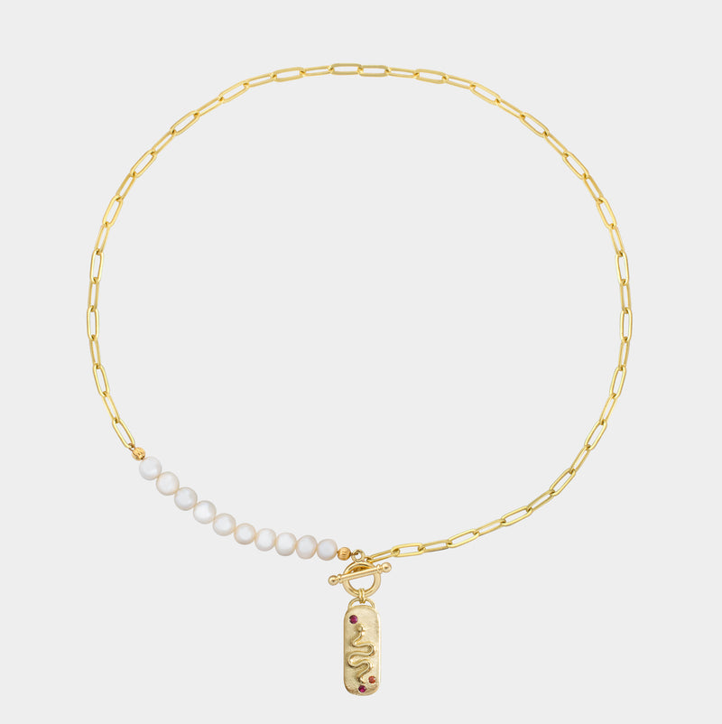 Asha Petite Pearl Necklace