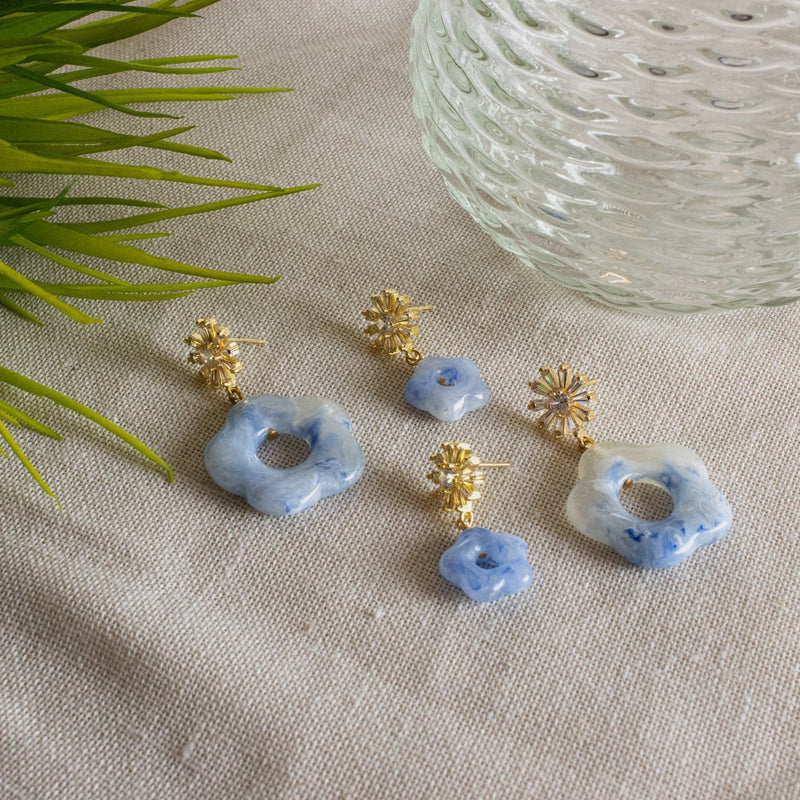 Bethany Tiny Floral Earrings