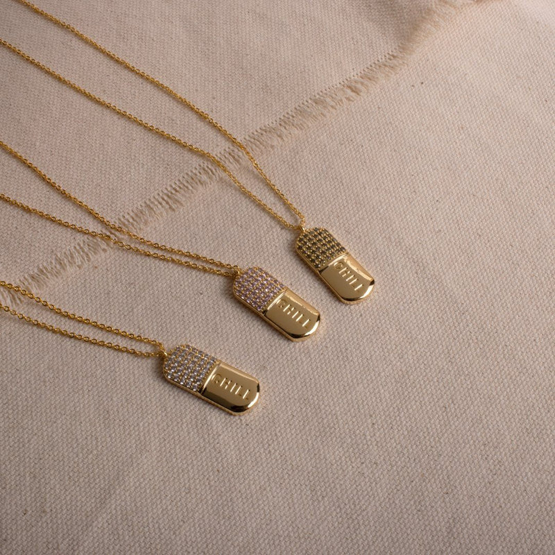 Chill Pill Necklace