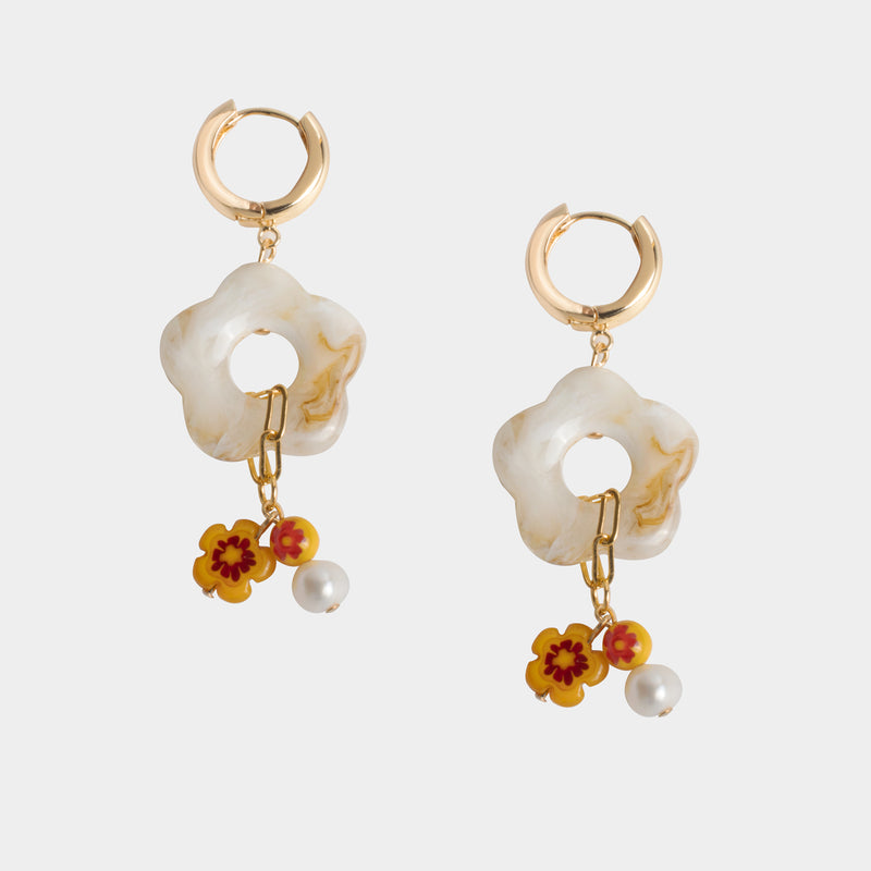 Rachel Floral Earrings