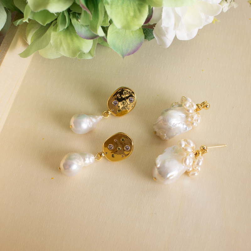 Addyson Baroque Pearl Earrings