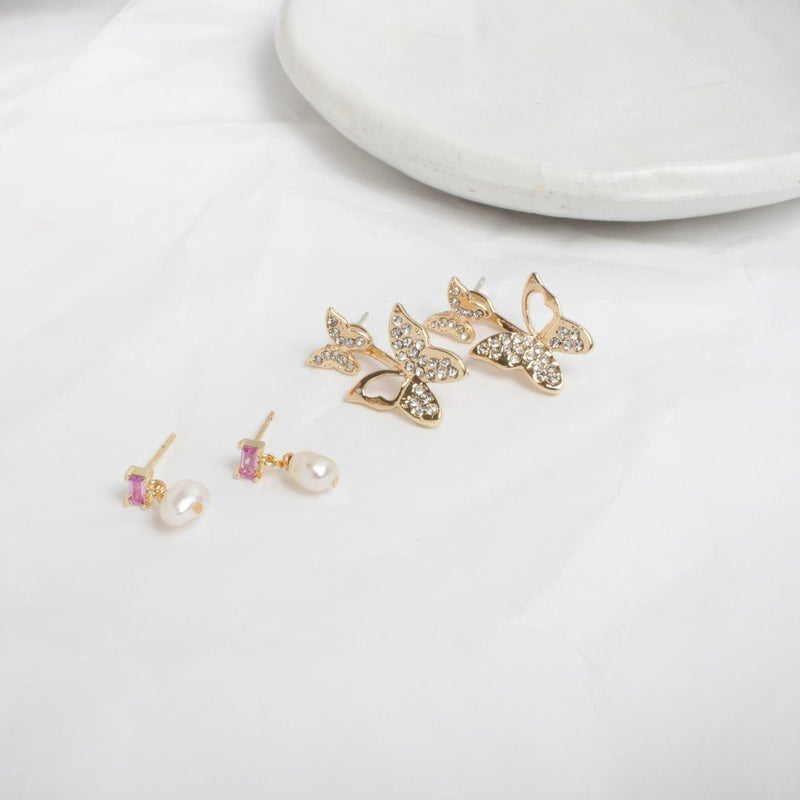 Bel Tiny Pearl Studs