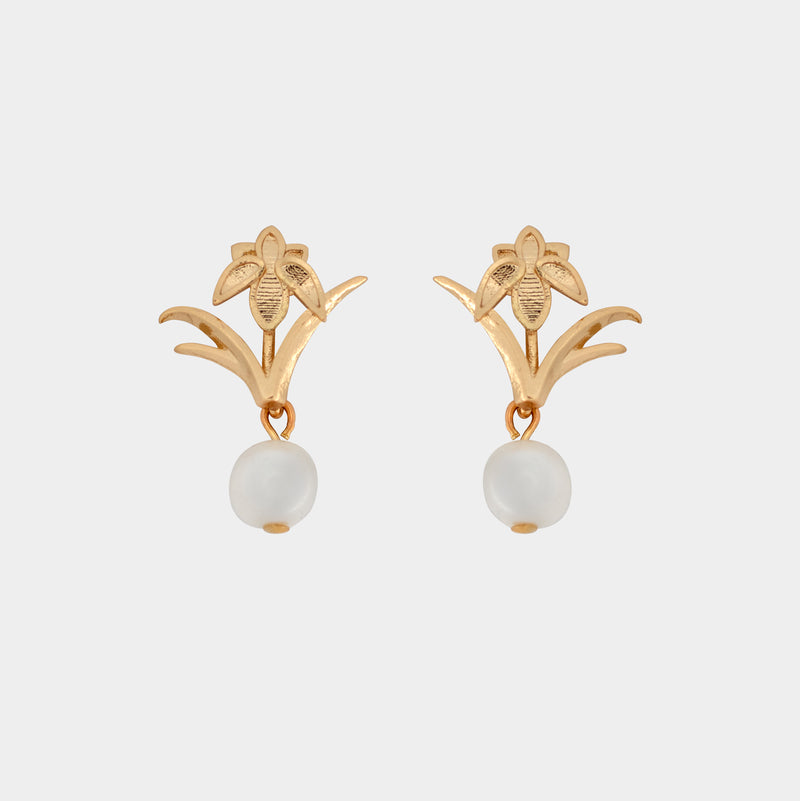 Iris pearl Earrings