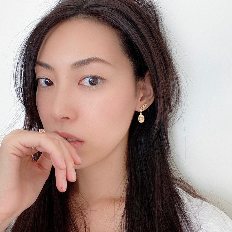 Monarch Daisy Earrings