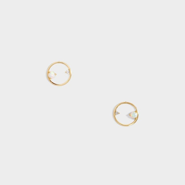 Mia Opal Studs