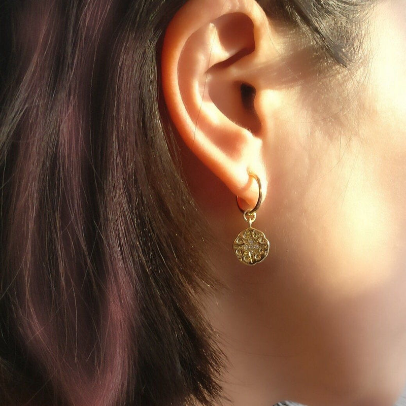 Aliyah Coin Earrings